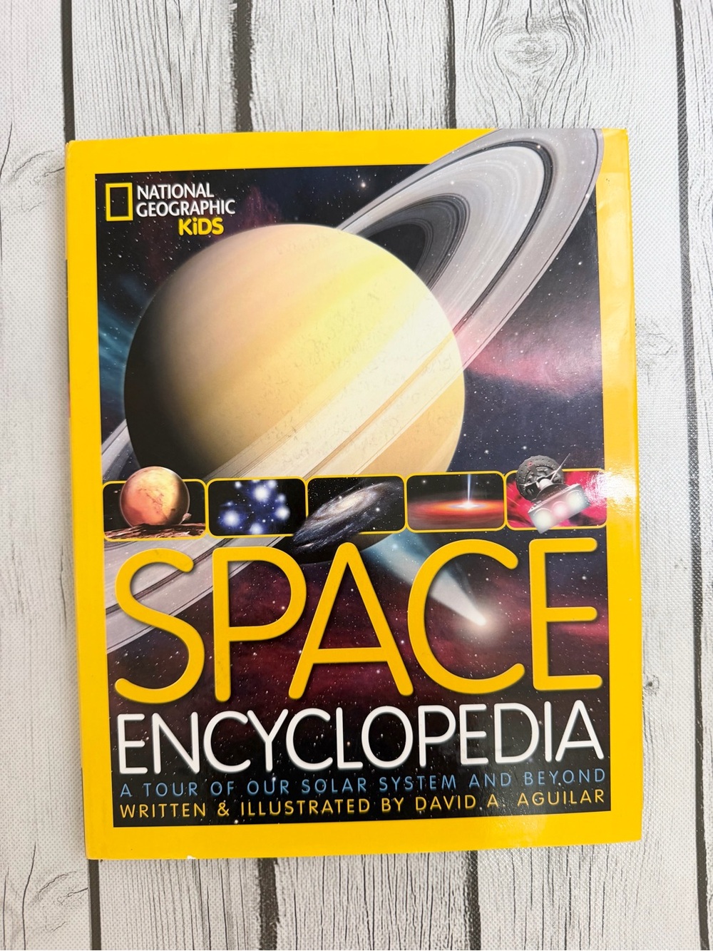 National Geographic Kids Space Encyclopedia Hardcover By David Aguilar